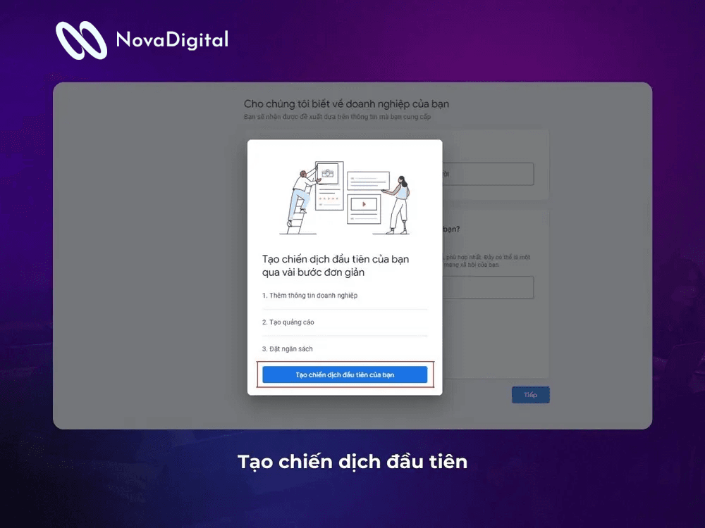 Tạo chiến dịch đầu tiên